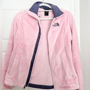 The north face pink osito jacket